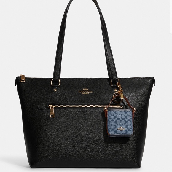 Coach Bags Coach Mini Val Duffle Bag Charm In Signature Chambray Poshmark